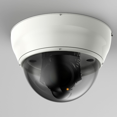 Ceiling mounted security camera