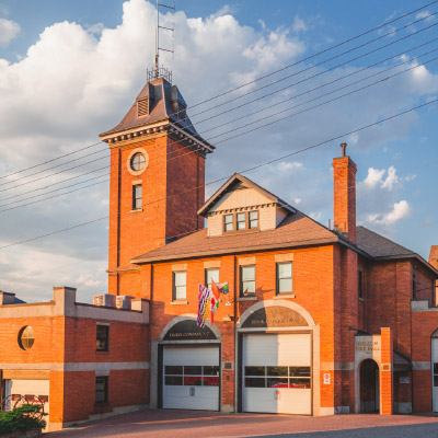 Firehall in Nelson BC