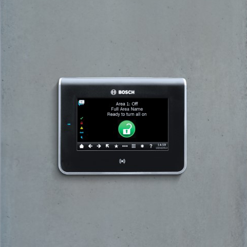 Bosch alarm system.